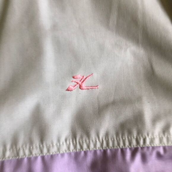 Vintage Hobie Windbreaker Jacket Striped Surfing Hooded 80s R3 - Picture 4 of 10